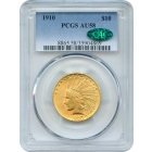 1910 $10 Indian Head Eagle PCGS AU58 (CAC)