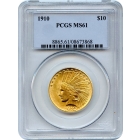 1910 $10 Indian Head Eagle PCGS MS61