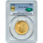 1911 $10 Indian Head Eagle PCGS MS63 (CAC)