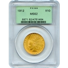 1912 $10 Indian Head Eagle PCGS MS62