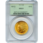 1913 $10 Indian Head Eagle PCGS MS61