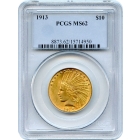 1913 $10 Indian Head Eagle PCGS MS62
