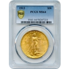 1913 $20 Saint Gaudens Double Eagle PCGS MS64