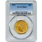 1915 $10 Indian Head Eagle PCGS MS62