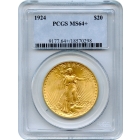 1924 $20 Saint Gaudens Double Eagle PCGS MS64+
