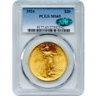 1924 $20 Saint Gaudens Double Eagle PCGS MS65 (CAC)