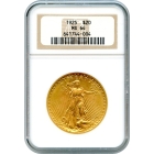 1925 $20 Saint Gaudens Double Eagle NGC MS64