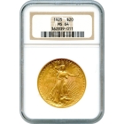 1925 $20 Saint Gaudens Double Eagle NGC MS64