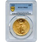 1925 $20 Saint Gaudens Double Eagle PCGS MS64