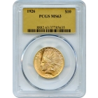 1926 $10 Indian Head Eagle PCGS MS63