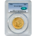 1926 $10 Indian Head Eagle PCGS MS63 (CAC)