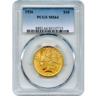 1926 $10 Indian Head Eagle PCGS MS64