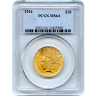 1926 $10 Indian Head Eagle PCGS MS64