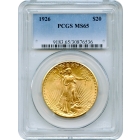 1926 $20 Saint Gaudens Double Eagle PCGS MS65