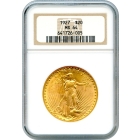 1927 $20 Saint Gaudens Double Eagle NGC MS64