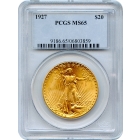 1927 $20 Saint Gaudens Double Eagle PCGS MS65