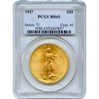 1927 $20 Saint Gaudens Double Eagle PCGS MS65 