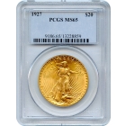 1927 $20 Saint Gaudens Double Eagle PCGS MS65