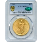 1927 $20 Saint Gaudens Double Eagle PCGS MS65+ (CAC)
