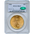 1928 $20 Saint Gaudens Double Eagle PCGS MS65 (CAC)