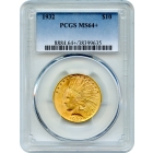 1932 $10 Indian Head Eagle PCGS MS64+