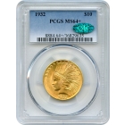 1932 $10 Indian Head Eagle PCGS MS64+ (CAC)