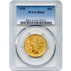 1932 $10 Indian Head Eagle PCGS MS64