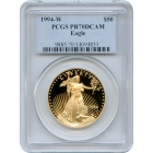 1994-W $50 Gold American Eagle 1oz PCGS PR70DCAM