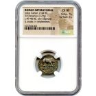 Ancient Roman Imperatorial - 49-48 BCE Julius Caesar, Elephant obverse AR Denarius NGC Choice XF