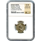Ancient Rome - 81-96 CE Domitian AR Denarius NGC Choice XF Ex.Kern/Robbins Collections
