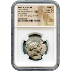 Ancient Greece - 440-404 BCE Attica, Athens Owl AR Tetradrachm NGC AU*