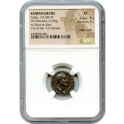 Ancient Rome -  68-69 AD Galba AR Denarius NGC XF