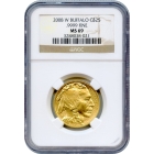 2008-W G$25 American Gold Buffalo .9999 Fine NGC MS69