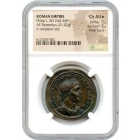 Ancient Rome - AD 244-249 Philip I AE Sestertius NGC Choice AU* Fine Style