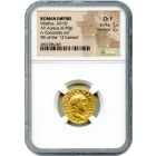 Ancient Rome -  69 AD Vitellius AV Aureus NGC Choice Fine