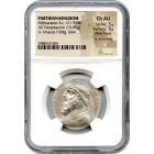 Ancient Greece - 121-91 BC Parthian Kingdom, Mithradates II AR Tetradrachm NGC Choice AU Fine Style