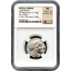 Ancient Greece - 440-404 BCE Attica, Athens Owl AR Tetradrachm NGC MS