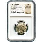 Ancient Greece - 440-404 BCE Attica, Athens Owl AR Tetradrachm NGC Choice MS Fine Style