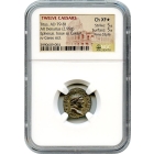 Ancient Rome -  79-81 AD Titus AR Denarius NGC Choice XF(*) Fine Style