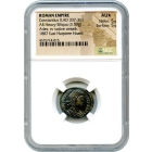 Ancient Rome - AD 337-361 Constantius II AR Heavy Siliqua NGC AU★ Ex. East Harptree Hoard (1887)