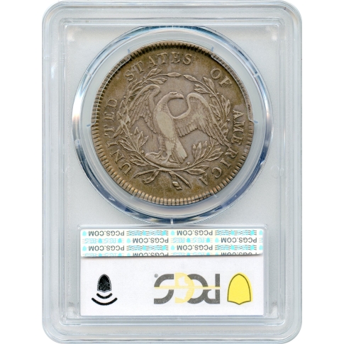 1795 $1 Flowing Hair Silver Dollar, BB-27 3 Leaves PCGS XF45