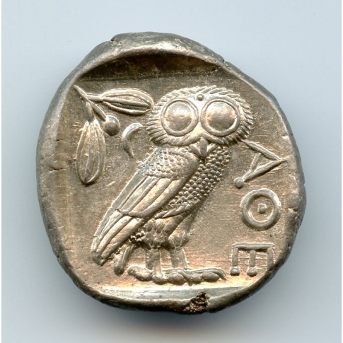 Ancient Greece - 440-404 BCE Attica, Athens Owl AR Tetradrachm NGC MS