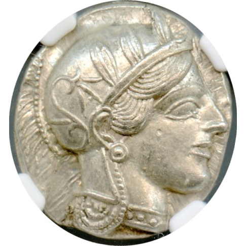 Ancient Greece - 440-404 BCE Attica, Athens Owl AR Tetradrachm NGC