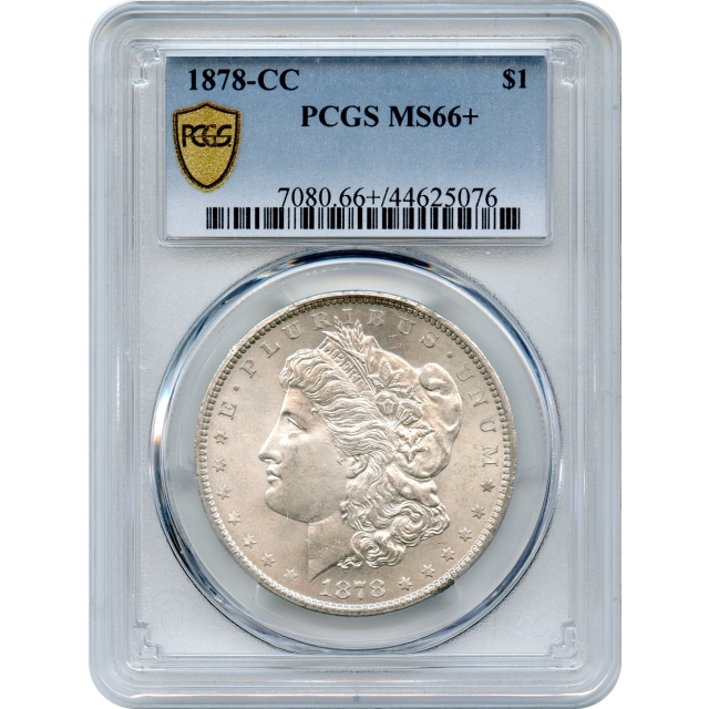 1878-CC $1 Morgan Silver Dollar PCGS MS66+