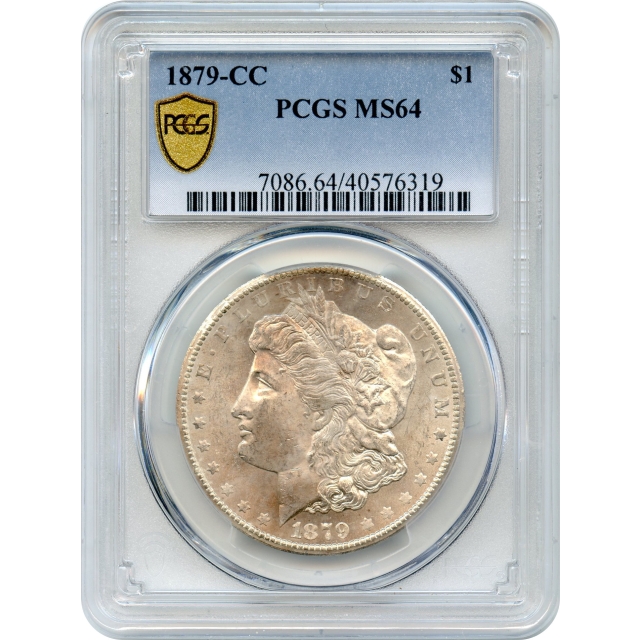 1879-CC $1 Morgan Silver Dollar PCGS MS64