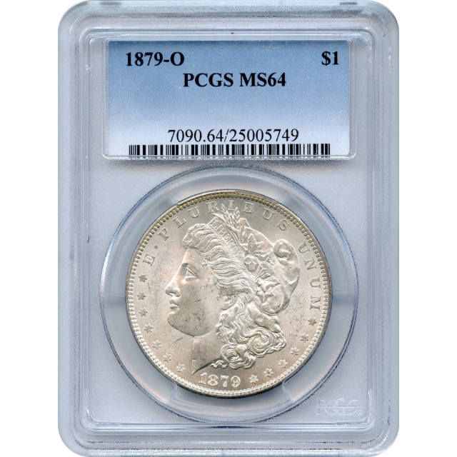 1879-O $1 Morgan Silver Dollar PCGS MS64