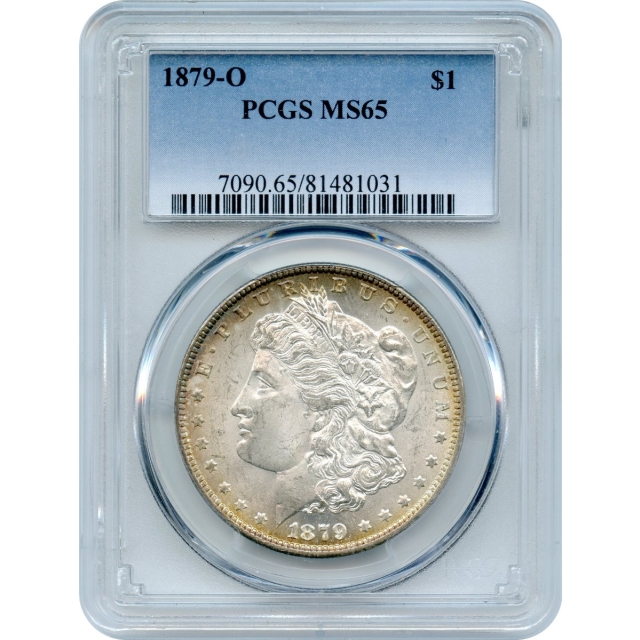1879-O $1 Morgan Silver Dollar PCGS MS65