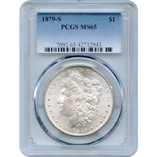 1879-S $1 Morgan Silver Dollar PCGS MS65