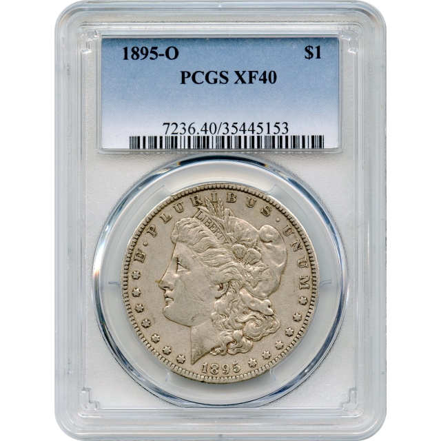 1895-O $1 Morgan Silver Dollar PCGS XF40