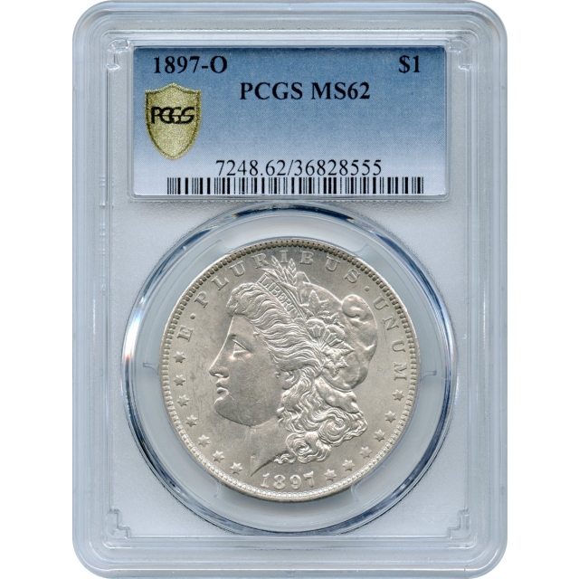 1897-O $1 Morgan Silver Dollar PCGS MS62